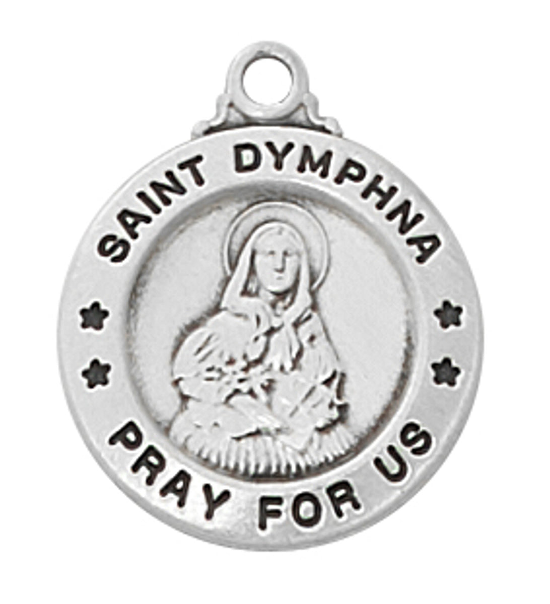 St. Dymphna Medal – Celtic Cove Catholic Bookstore