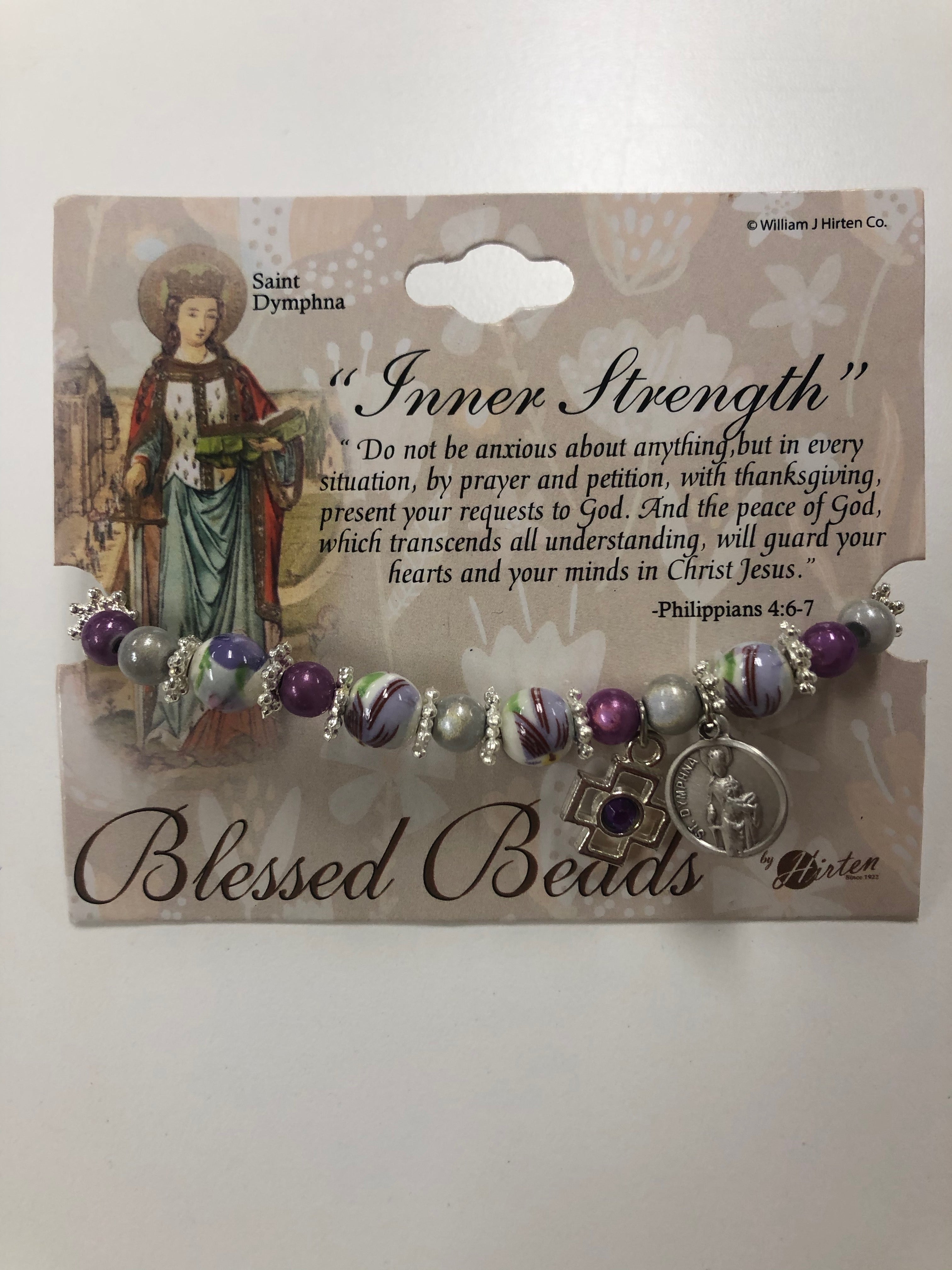 Catholic Saints Bracelet With Beads One Decade Rosary| MedjugorjeGifts