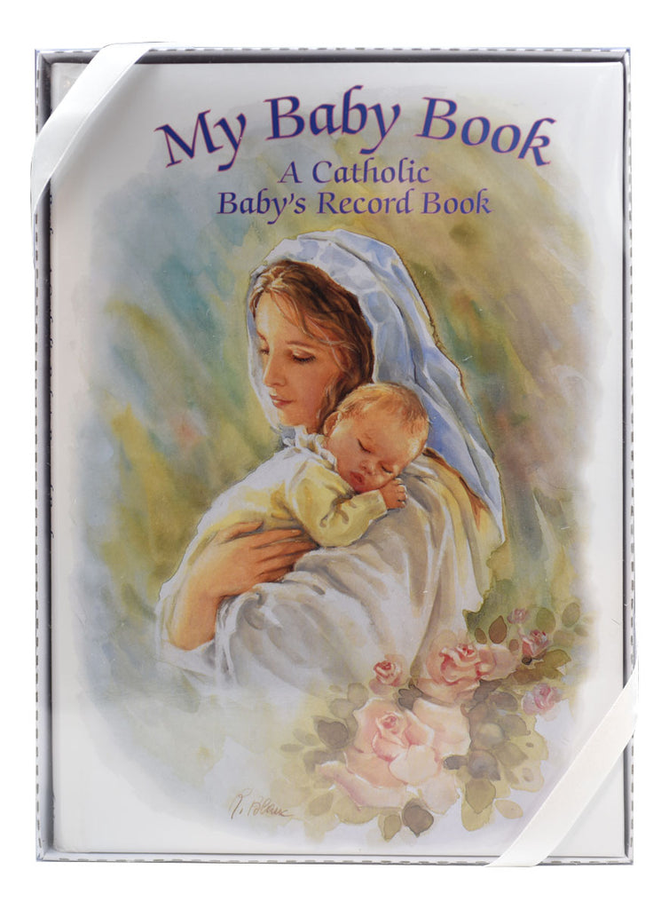 My Baby Book-A Catholic Baby's Record Book, Blanc
