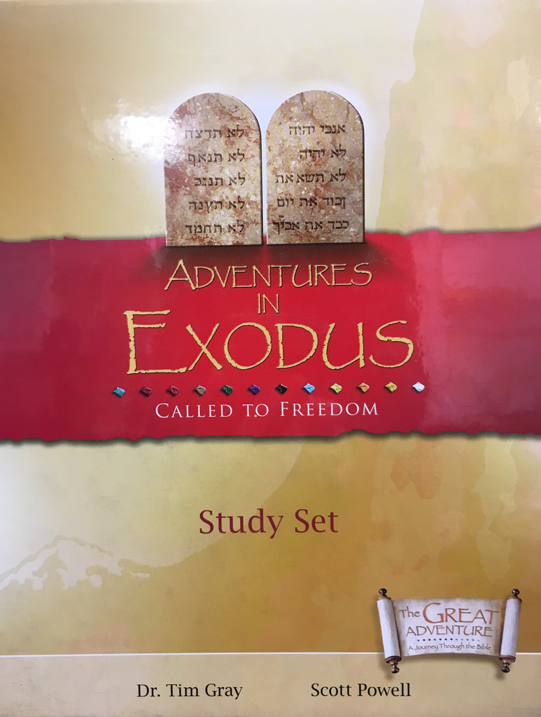 Adventures in Exodus Called to Freedom Study Set By Dr Tim Gray and Scott Powell