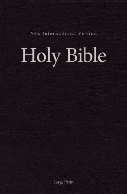 Holy Bible - New International Version NIV - Large Print - Hardcover