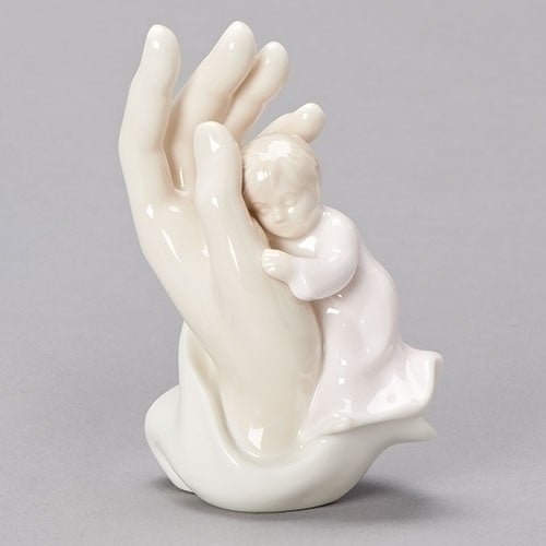 Palm of Hand, Girl, Porcelain 