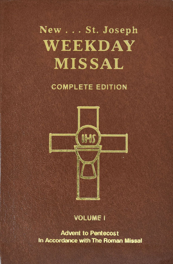 New St. Joseph Weekday Missal Complete Edition - Volume I Advent to Pentecost