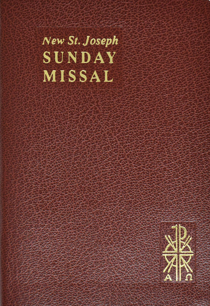 The New St. Joseph Sunday Missal - Complete Edition -  Brown Vinyl - Boxed