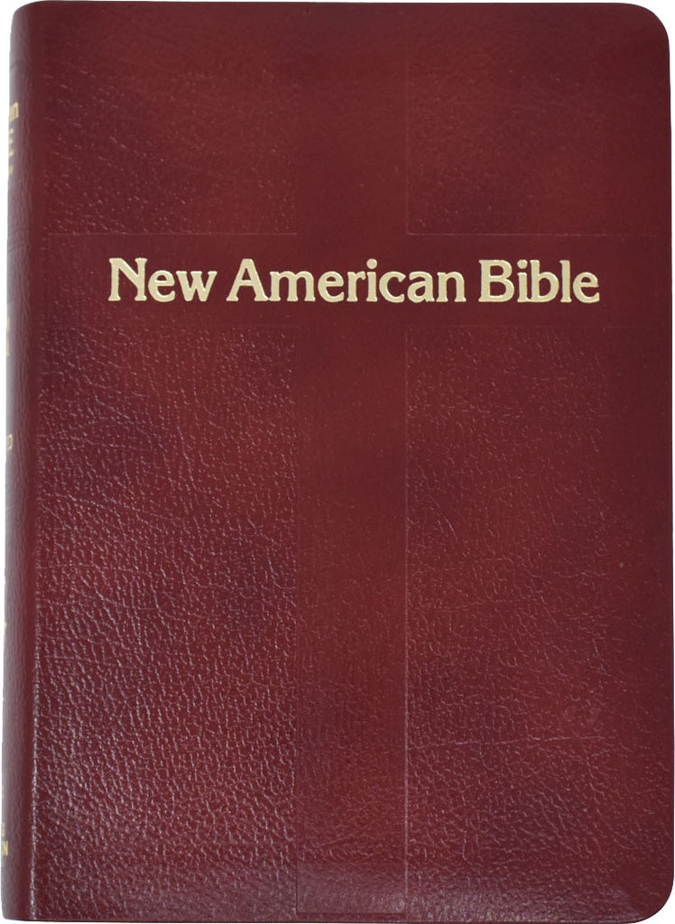 St. Joseph Edition of the New American Bible - Revised Edition - Burgundy Leather gold edges