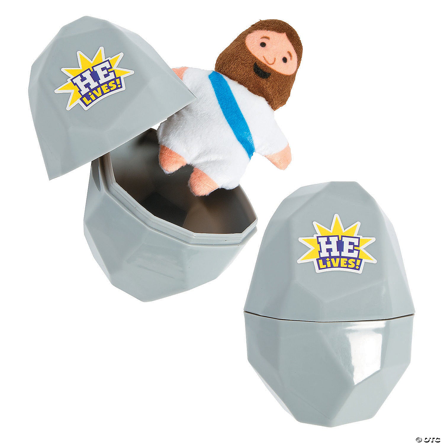 Plush Jesus Tomb Easter Egg – Celtic Cove Catholic Bookstore, image size:1500x1500